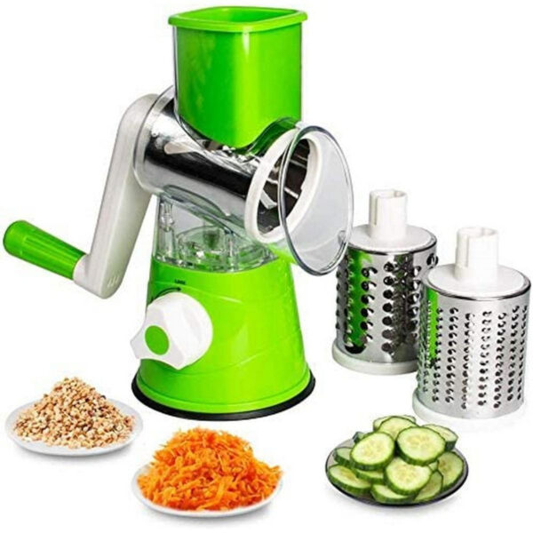 3 in 1 Vegetable Cutter Machine for Potato Onion Carrot - Drum Cutter