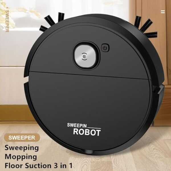 Portable Mini Wireless Smart Sweeping Robot Mopping 3 In1 Rechargeable Cleaning Machine Vacuum Cleaner For Home Office Robot (random colors) - Image 7