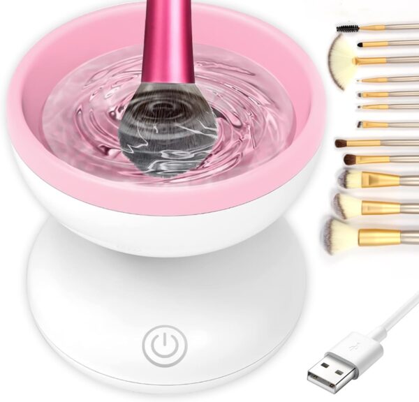 Makeup Brush Cleaner Machine, Electric Makeup Brush Cleaner(random color) - Image 8