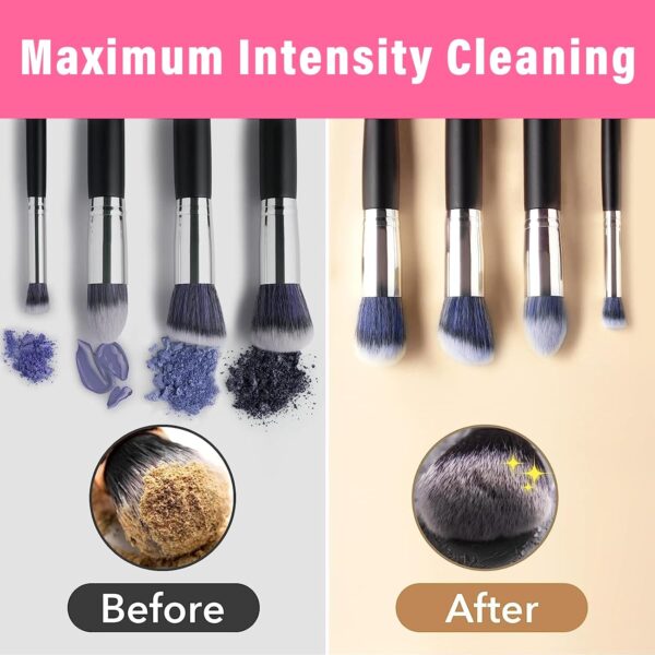 Makeup Brush Cleaner Machine, Electric Makeup Brush Cleaner(random color) - Image 7