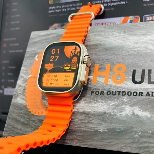 H8 Ultra Series 8 Smart watch for Outdoor Adventures (Random Colors)