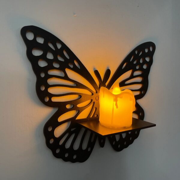 Wall Decoration 3Pcs Butterfly Frame Shelf Wall Art Pack Of Three Art Home Decorations