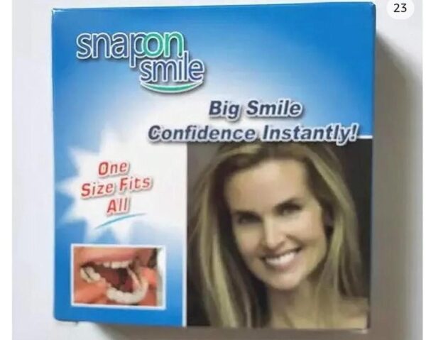 Snap-On smile for Beautiful Smiles Temporary Comfort Fit Whitening Instant Transformation for Men & Women - Image 2