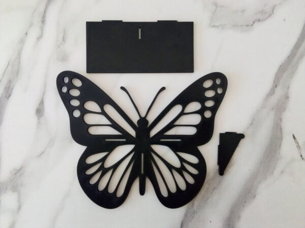 Wall Decoration 3Pcs Butterfly Frame Shelf Wall Art Pack Of Three Art Home Decorations - Image 3