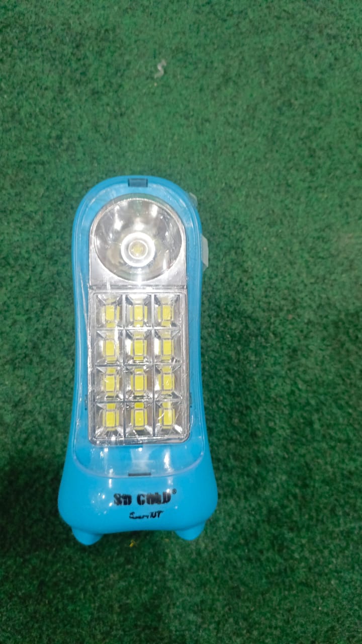 SD 707 flashlight rechargeable emergency light (RAndom Color)