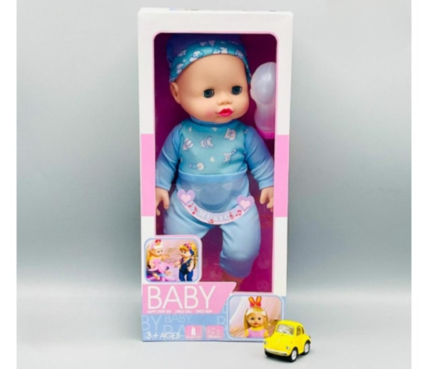 Baby Doll With Sound And Feeding Bottle/ Repeating Mama papa / Cell operated.Realistic doll. - Image 2