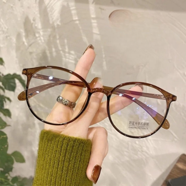 Premium transparent Glasses– Stylish & Versatile Eyewear, Eyes Protection Eyeglass Black and brown combination - Image 2