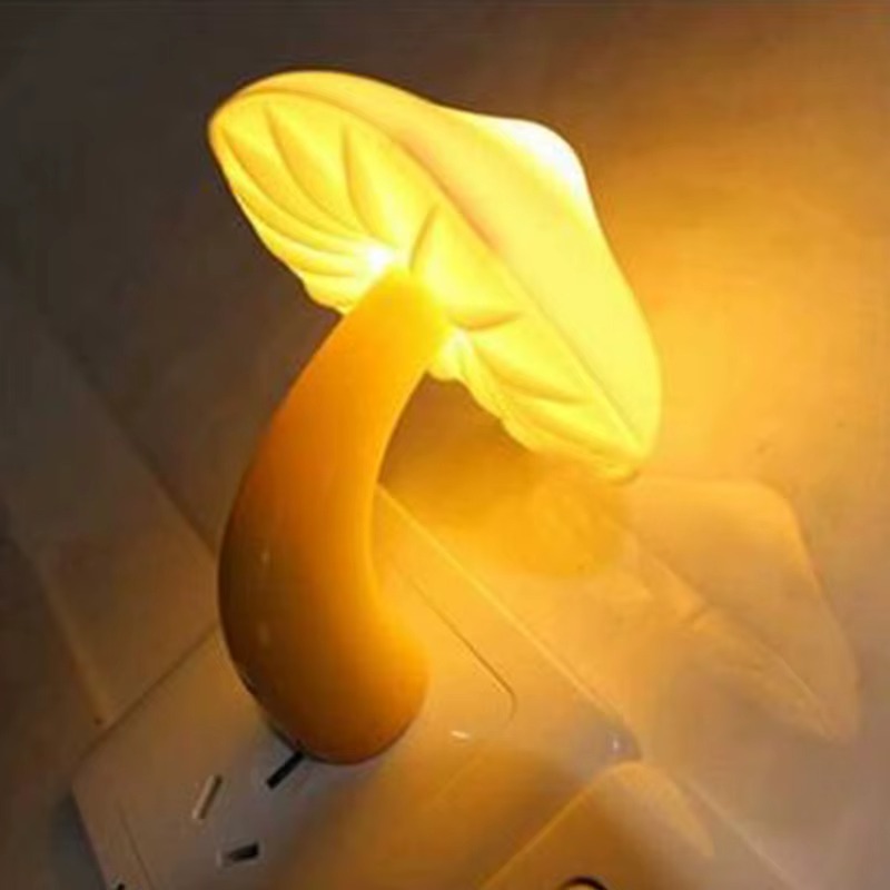 Mushroom Shape LED Night Light | Flower Lamp Bedroom Baby room Lamps For Family, Friend or Kids Gifts (Random colors)