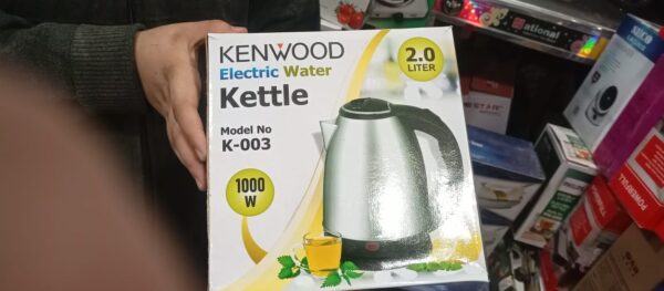 Premium Quality Electric Kettle 2.0 Liter (Silver) - Image 3